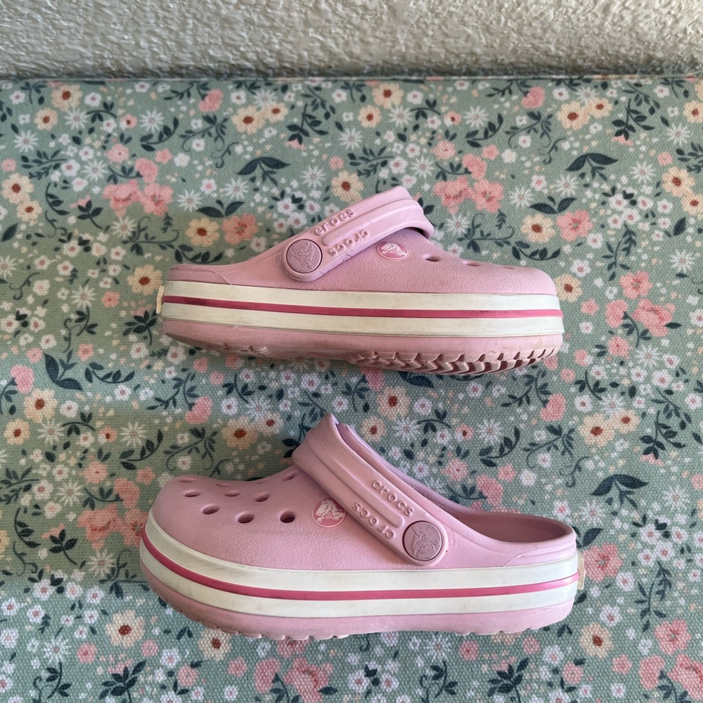 Crocs Baby Toddler Walker Clogs C 7 - Picture 4 of 12